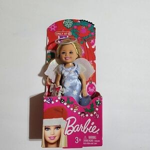 Angel Chelsea Kelly Barbie y1193 small Holiday 2012 target doll